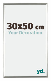 Evry Plastic Photo Frame 30x50cm Champagne Front Size | Yourdecoration.co.uk