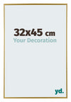 Evry Plastic Photo Frame 32x45cm Gold Front Size | Yourdecoration.co.uk