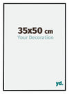 Evry Plastic Photo Frame 35x50cm Black Matt Front Size | Yourdecoration.co.uk
