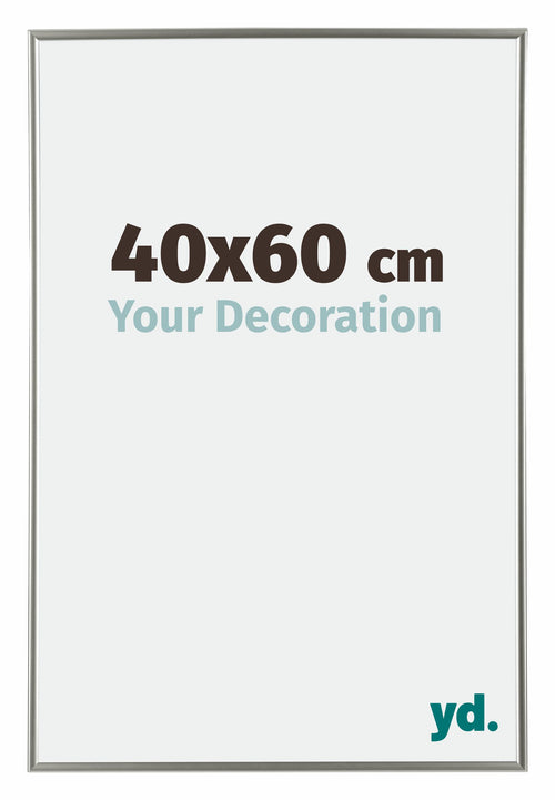 Evry Plastic Photo Frame 40x60cm Champagne Front Size | Yourdecoration.co.uk
