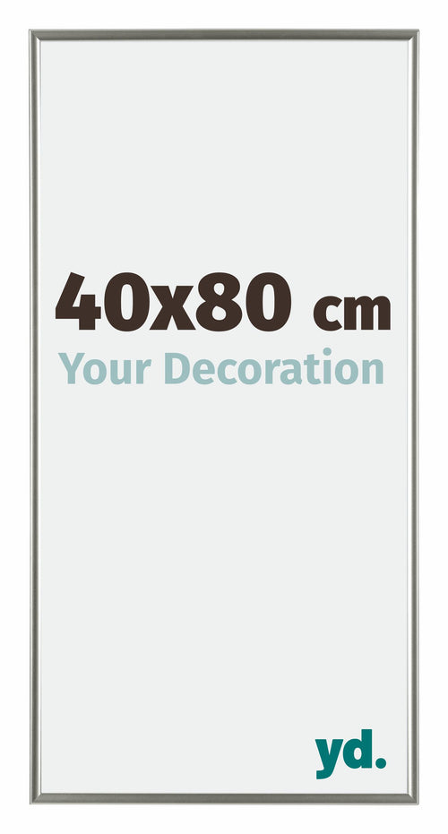 Evry Plastic Photo Frame 40x80cm Champagne Front Size | Yourdecoration.co.uk