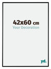 Evry Plastic Photo Frame 42x60cm Black Matt Front Size | Yourdecoration.co.uk