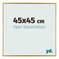 Evry Plastic Photo Frame 45x45cm Gold Front Size | Yourdecoration.co.uk