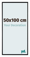 Evry Plastic Photo Frame 50x100cm Black Matt Front Size | Yourdecoration.co.uk