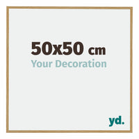 Evry Plastic Photo Frame 50x50cm Beech Light Front Size | Yourdecoration.co.uk