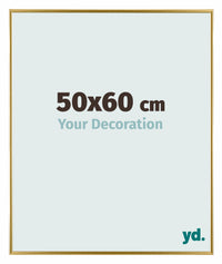 Evry Plastic Photo Frame 50x60cm Gold Front Size | Yourdecoration.co.uk