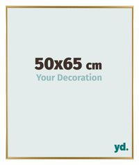 Evry Plastic Photo Frame 50x65cm Gold Front Size | Yourdecoration.co.uk