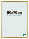 Evry Plastic Photo Frame 50x70cm Gold Front Size | Yourdecoration.co.uk