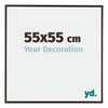 Evry Plastic Photo Frame 55x55cm Anthracite Front Size | Yourdecoration.co.uk