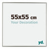 Evry Plastic Photo Frame 55x55cm Champagne Front Size | Yourdecoration.co.uk