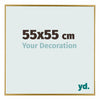 Evry Plastic Photo Frame 55x55cm Gold Front Size | Yourdecoration.co.uk