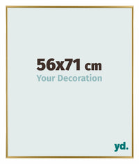Evry Plastic Photo Frame 56x71cm Gold Front Size | Yourdecoration.co.uk