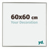 Evry Plastic Photo Frame 60x60cm Champagne Front Size | Yourdecoration.co.uk
