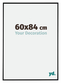 Evry Plastic Photo Frame 60x84cm Black Matt Front Size | Yourdecoration.co.uk