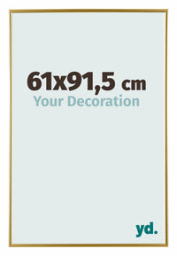 Evry Plastic Photo Frame 61x91 5cm Gold Front Size | Yourdecoration.co.uk