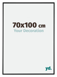 Evry Plastic Photo Frame 70x100cm Black Matt Front Size | Yourdecoration.co.uk
