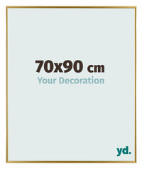 Evry Plastic Photo Frame 70x90cm Gold Front Size | Yourdecoration.co.uk