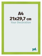 Photo Frame A4 - 21x29,7 cm - Green - MDF - Pisa