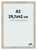 Photo Frame A3 - 29,7x42 cm - Oak Light - MDF - Pisa