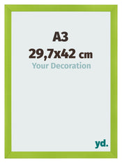 Photo Frame A3 - 29,7x42 cm - Green - MDF - Pisa