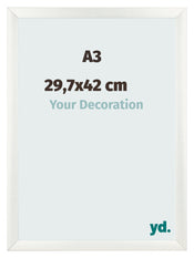 Photo Frame A3 - 29,7x42 cm - White Swept - MDF - Pisa