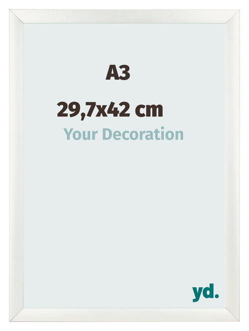 Photo Frame A3 - 29,7x42 cm - White Swept - MDF - Pisa