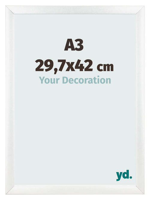 Photo Frame A3 - 29,7x42 cm - White Matte - MDF - Pisa