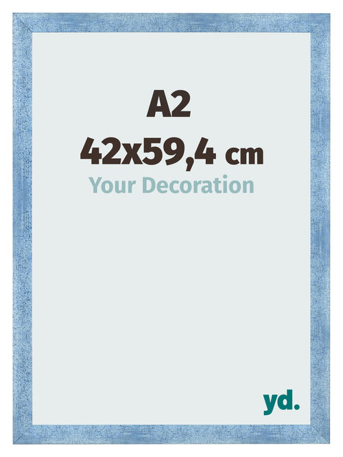 Photo Frame A2 - 42x59,4 cm - Clear Blue Swept - MDF - Pisa