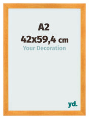 Photo Frame A2 - 42x59,4 cm - Orange - MDF - Pisa