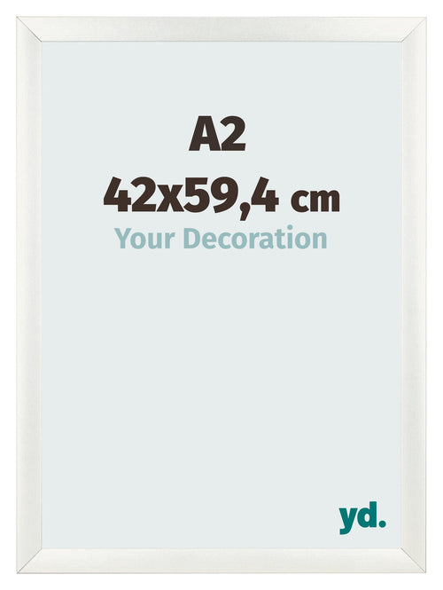Photo Frame A2 - 42x59,4 cm - White Swept - MDF - Pisa