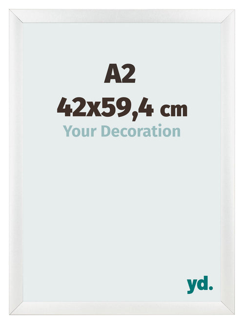 Photo Frame A2 - 42x59,4 cm - White High Gloss - MDF - Pisa