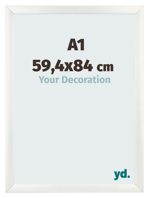 Photo Frame A1 - 59,4x84 cm - White Swept - MDF - Pisa