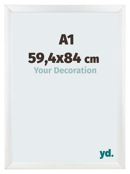 Photo Frame A1 - 59,4x84 cm - White High Gloss - MDF - Pisa