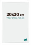 Kent Aluminium Photo Frame 20x30cm White High Gloss Front Size | Yourdecoration.co.uk