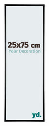 Kent Aluminium Photo Frame 25x75cm Black High Gloss Front Size | Yourdecoration.co.uk