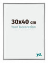 Kent Aluminium Photo Frame 30x40cm Platinum Front Size | Yourdecoration.co.uk