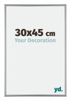 Kent Aluminium Photo Frame 30x45cm Platinum Front Size | Yourdecoration.co.uk