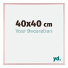 Kent Aluminium Photo Frame 40x40cm Copper Front Size | Yourdecoration.co.uk
