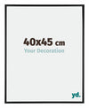 Kent Aluminium Photo Frame 40x45cm Black High Gloss Front Size | Yourdecoration.co.uk
