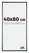 Kent Aluminium Photo Frame 40x80cm Black High Gloss Front Size | Yourdecoration.co.uk