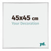 Kent Aluminium Photo Frame 45x45cm Silver High Gloss Front Size | Yourdecoration.co.uk