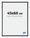 Kent Aluminium Photo Frame 45x60cm Black High Gloss Front Size | Yourdecoration.co.uk