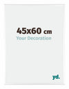 Kent Aluminium Photo Frame 45x60cm White High Gloss Front Size | Yourdecoration.co.uk