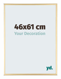 Kent Aluminium Photo Frame 46x61cm Gold Front Size | Yourdecoration.co.uk