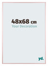 Kent Aluminium Photo Frame 48x68cm Copper Front Size | Yourdecoration.co.uk
