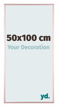 Kent Aluminium Photo Frame 50x100cm Copper Front Size | Yourdecoration.co.uk