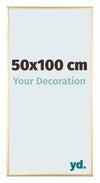 Kent Aluminium Photo Frame 50x100cm Gold Front Size | Yourdecoration.co.uk