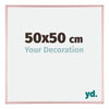 Kent Aluminium Photo Frame 50x50cm Copper Front Size | Yourdecoration.co.uk
