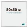 Kent Aluminium Photo Frame 50x50cm Silver High Gloss Front Size | Yourdecoration.co.uk