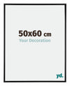 Kent Aluminium Photo Frame 50x60cm Black High Gloss Front Size | Yourdecoration.co.uk